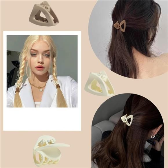 20Pcs Medium Claw Hair Clips for Women Girls,Matte - Picture 2 of 7